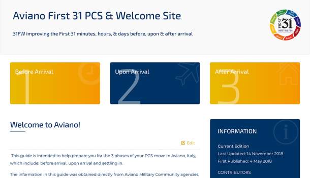 PCS Guide Website